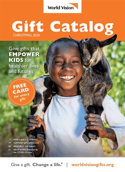 alternative charity gifts|world vision gift catalogue.